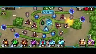 Level 46 of Tower Defense Galaxy Legend Game short video | @Kidilaska gaming video | #Kidilaska