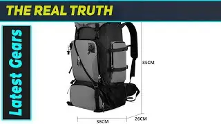 90L Travel Camping Rucksack: Amazing Capacity, Epic Comfort!