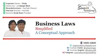 MJ26 Law - 1.7 Indian Contract Act, 1872