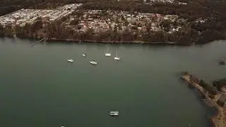 Flight over the Bay @ Chain Valley Bay Central Coast NSW shot with Dji Mavic Pro