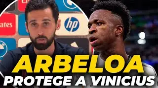 VINICIUS PROTEGIDO por ARBELOA: SU REACCI&Oacute;N tras la PITADA HIST&Oacute;RICA del BERNAB&Eacute;U al BRASILE&Ntilde;O