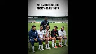 Who stands up for Nuno Mendes?🤩 #football #psg #nunomendes #trendingnow #shorts