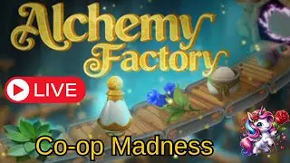 ✨Alchemy Factory  Co-op Madness✨ Making the Greatest Cozy Factory ✨ Ep 2