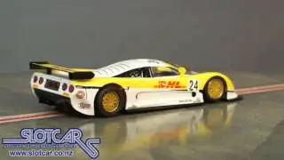 NSR Slot Car Mosler MT900R DHL 24 Evo5 Inline Slotcar 0013IL