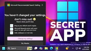 New Secret Windows 11 App Forces Bing Search in All Browsers