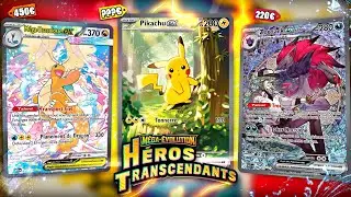 TOP 10 des Cartes les plus CH&Egrave;RES de Pok&eacute;mon H&Eacute;ROS TRANSCENDANTS 💸