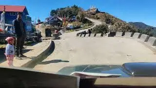 Way from Manethyang to Sandakphu, at Tungling of Darjeeling district