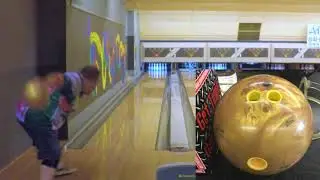 Hammer Black Widow Gold Bowling Ball Review Vic Amann StirkeLine Pro Shop Cincinnati, Ohio