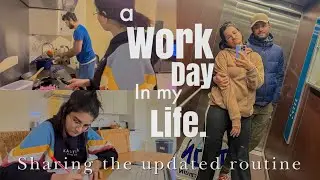 A Working Day in my life | Our new routine | why did I change my routine? | Work from home