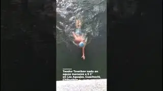Con el agua a 4.3&deg;C, el nadador b&uacute;lgaro Teodor Tsvetkov completo la primera milla en aguas g&eacute;lidas