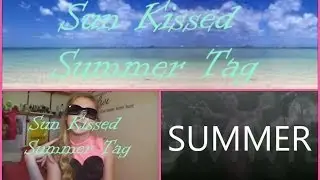 Sun Kissed Summer Tag