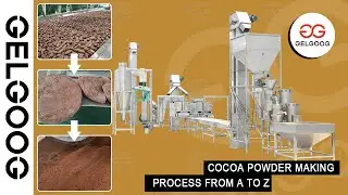 Cocoa Powder Manufacturing Process - Whole Processing Machines