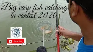 Big Carp Fish Catching In Contest 2020 || বড়শিতে বড় কার্ফু মাছ ধরা পড়ল
