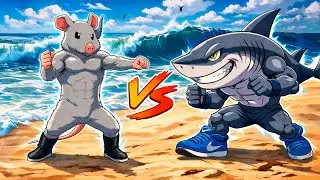 DANCING RAT vs BRAINROT ANIME