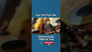 Kya Yahi Pyar Hai performed by Tabla for Two #ClassicBollywood #shorts #tabla #harmonium