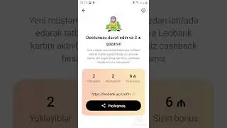 Leonbank Debid kart pulsuz 3 azn Cashback