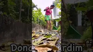 Dona de jardim ou dona de casa?