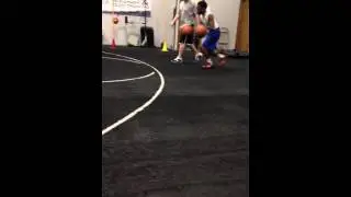 Nicholas Burns with Coach Evan @ AccelerateBasketball Part 5