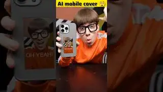 AI mobile cover 😲 #shorts #shortvideo #youtubeshorts