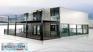 2 Story Folding House Container 40ft & 20ft Sizes Prefabricated Steel Folding Box