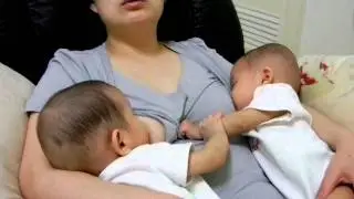 瓶餵的姐姐轉親餵成功也經歷辛苦.MOV