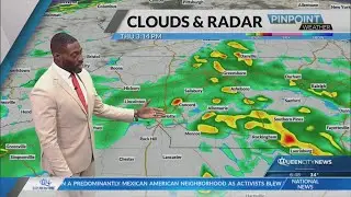 Warm Wednesday afternoon for Charlotte ahead of Thursday rain