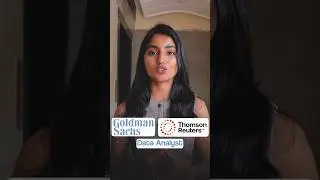 Goldman Sachs & Thomson Reuters Hiring | Data Analyst Jobs in India 2025 | Apply Now