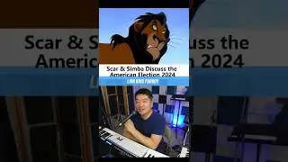 🦁 Lion King Parody: Scar & Simba Discuss the US Election 2024 🗳️ - No Sides Taken! (Short Version)