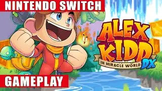 Alex Kidd in Miracle World DX Nintendo Switch Gameplay