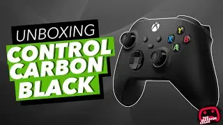 Unboxing Control Carbon Black Xbox Series X-S en Español (MX)