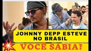 Video emocionante do Johnny Depp no Brasil Veja