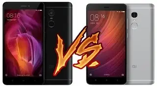 Xiaomi Redmi Note 4 - Черный Принц VS Xiaomi Redmi Note 4x - Серый кардинал
