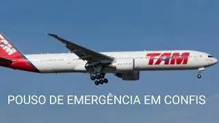 V&Ocirc;O LATAM JJ8084 &Aacute;UDIO DA TORRE (POUSO DE EMERG&Ecirc;NCIA EM CONFINS)