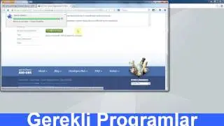 Gerekli Programlar