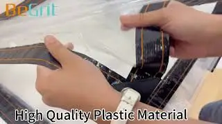BeGrit Clear Tarps Waterproof Tarpaulin for Outdoor Garden Patio Plant