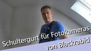 Schultergurt f&uuml;r gro&szlig;e Kameras etc. als alternative zum mitgelieferten Halsgurt von Blackrapid