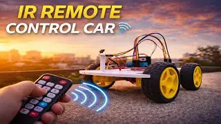 IR Remote Controlled Car using Arduino | DIY Smart Car Project.