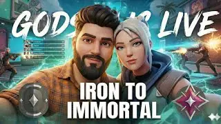 VALORANT SOLO RANKUP CHALLENGE TILL IRON🍌#gaming #livestream #happynewyear #valorantindia