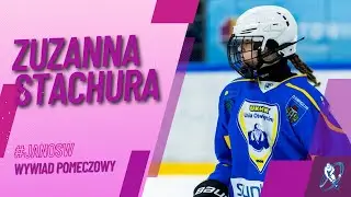 Zuzanna Stachura po meczu Kojotki Naprz&oacute;d Jan&oacute;w &mdash; UKHK Unia Oświęcim