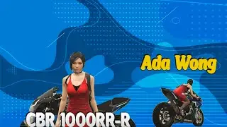 ADA (RE4 MOD) no role de CBR 1000RR R - GTA V