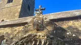 Morwenstow Anglican Church Cornwall England UK Drone Footage 4K🏴󠁧󠁢󠁥󠁮󠁧󠁿 #sundial #anglican 