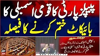 PPP decides to end boycott of the National Assembly, sources