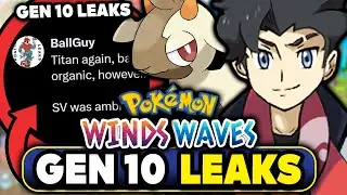 LEAKER GIVES NEW POKEMON GEN 10 UPDATES! NEW MAP RUMORS & MORE!