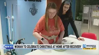 Woman to celebrate Christmas at home after recovery
