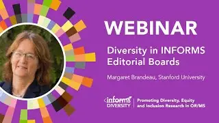 Diversity in INFORMS Editorial Boards