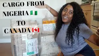 CANADA VLOG 4 : MY 36kg AIR CARGO | FOOD ITEMS FROM NIGERIA 🇳🇬 TO CANADA  🇨🇦  | UNBOX WITH ME | COST