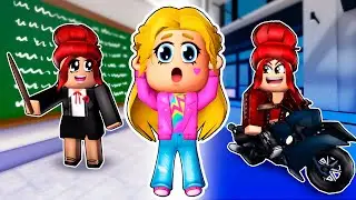 &iexcl;LA NUEVA MAESTRA ES LA JEFA DE UNA BANDA! | Roblox Historia &mdash; Zlata Badabum