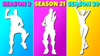Most Used Battle Pass Emote From Every Fortnite Season!