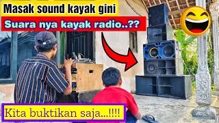 Aneh‼️Sound mode radio...!! Boy Band audio sound miniatur