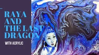 How to draw Raya and The Last Dragon